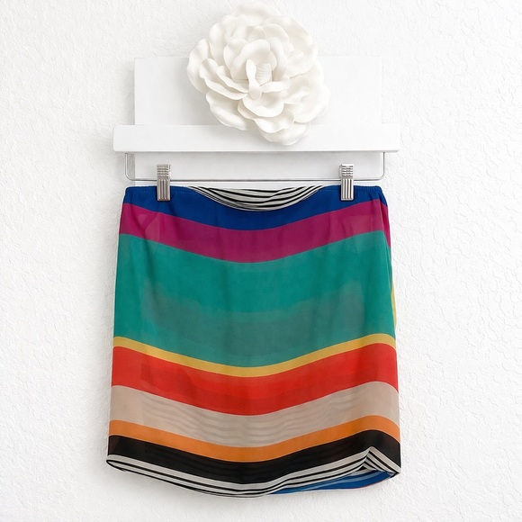 Colorful Strapless Midi Dress | Resort Vacation Sundress | Boho Summer Dress - Picture 5 of 8